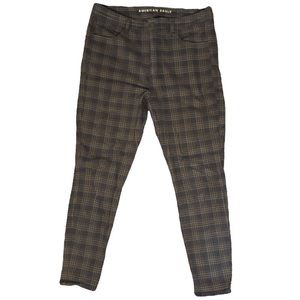 Plaid American Eagle Jeggings